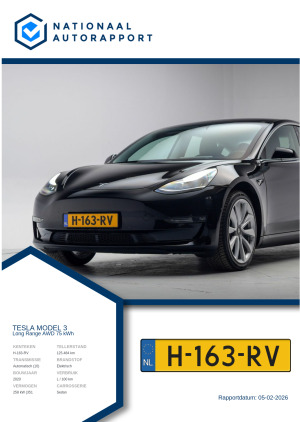 Afbeelding van het Nationaal Autorapport