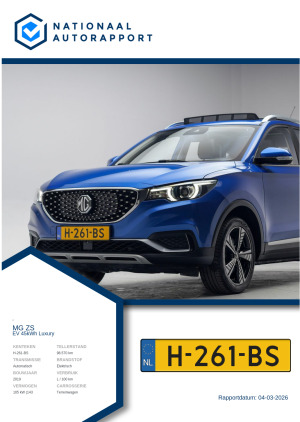 Afbeelding van het Nationaal Autorapport