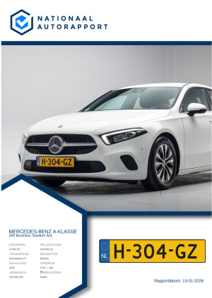 Afbeelding van het Nationaal Autorapport