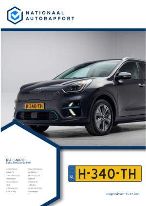 Afbeelding van het Nationaal Autorapport