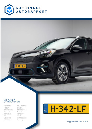 Afbeelding van het Nationaal Autorapport