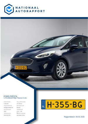 Afbeelding van het Nationaal Autorapport