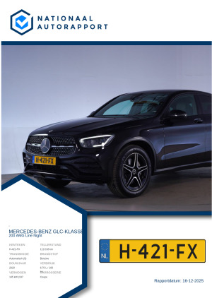 Afbeelding van het Nationaal Autorapport