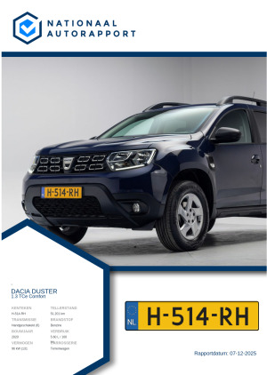 Afbeelding van het Nationaal Autorapport