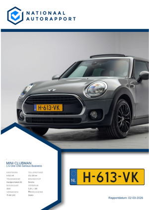 Afbeelding van het Nationaal Autorapport