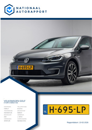 Afbeelding van het Nationaal Autorapport