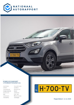 Afbeelding van het Nationaal Autorapport