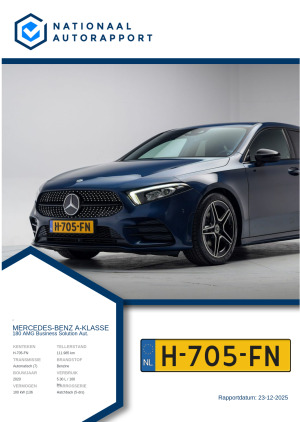 Afbeelding van het Nationaal Autorapport