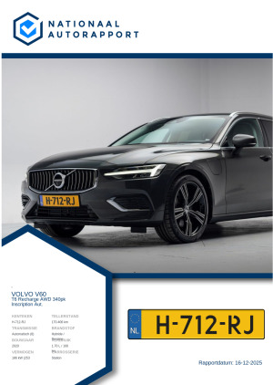 Afbeelding van het Nationaal Autorapport