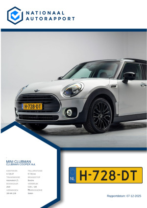 Afbeelding van het Nationaal Autorapport