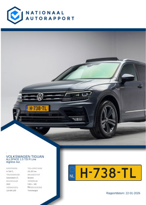 Afbeelding van het Nationaal Autorapport