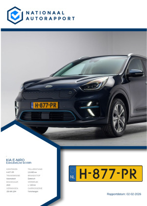 Afbeelding van het Nationaal Autorapport