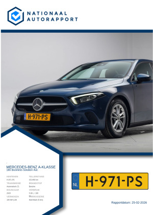 Afbeelding van het Nationaal Autorapport