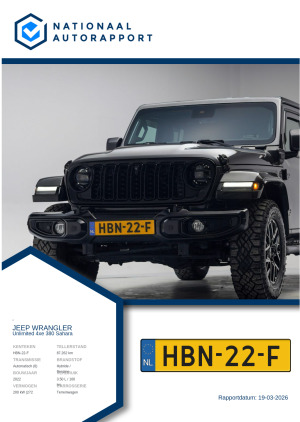 Afbeelding van het Nationaal Autorapport