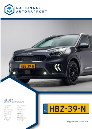 Afbeelding van het Nationaal Autorapport