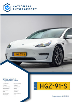 Afbeelding van het Nationaal Autorapport