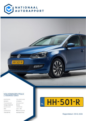 Afbeelding van het Nationaal Autorapport