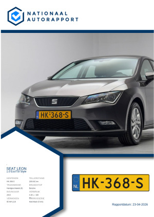 Afbeelding van het Nationaal Autorapport