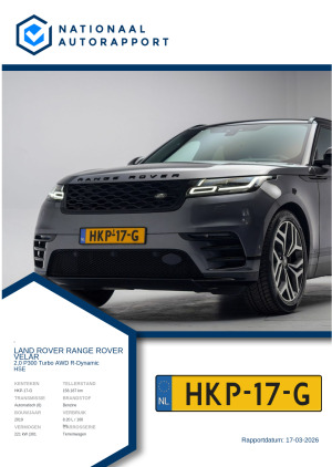 Afbeelding van het Nationaal Autorapport