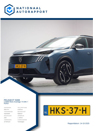 Afbeelding van het Nationaal Autorapport