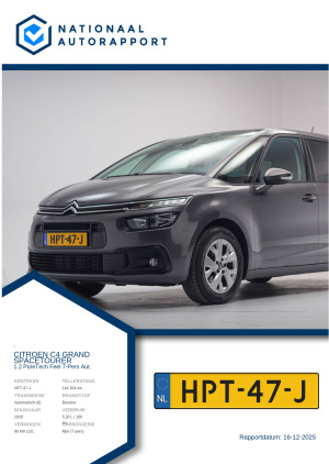 Afbeelding van het Nationaal Autorapport