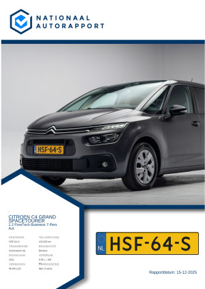 Afbeelding van het Nationaal Autorapport