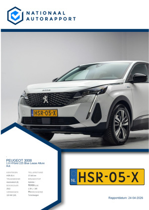 Afbeelding van het Nationaal Autorapport