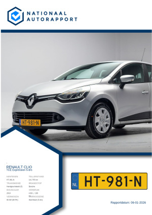 Afbeelding van het Nationaal Autorapport