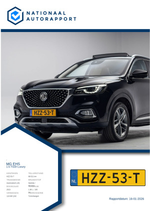 Afbeelding van het Nationaal Autorapport