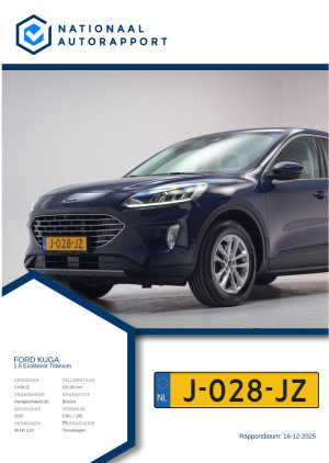 Afbeelding van het Nationaal Autorapport