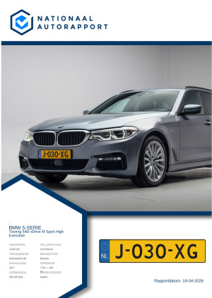 Afbeelding van het Nationaal Autorapport