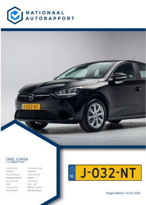 Afbeelding van het Nationaal Autorapport