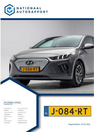 Afbeelding van het Nationaal Autorapport