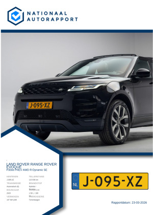 Afbeelding van het Nationaal Autorapport