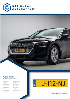 Afbeelding van het Nationaal Autorapport