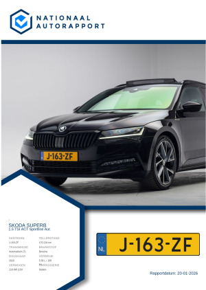 Afbeelding van het Nationaal Autorapport