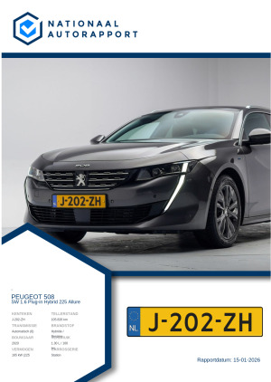 Afbeelding van het Nationaal Autorapport