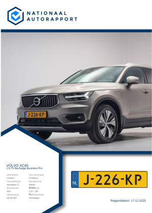 Afbeelding van het Nationaal Autorapport