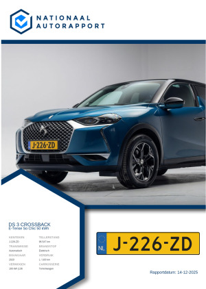 Afbeelding van het Nationaal Autorapport