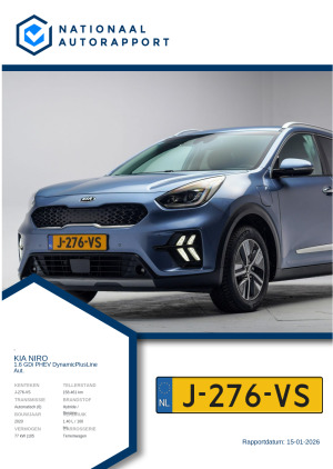 Afbeelding van het Nationaal Autorapport