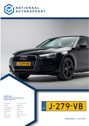 Afbeelding van het Nationaal Autorapport