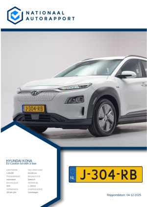 Afbeelding van het Nationaal Autorapport