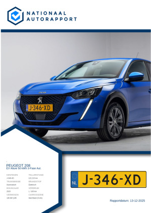 Afbeelding van het Nationaal Autorapport