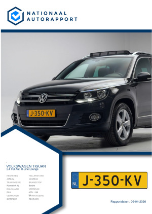 Afbeelding van het Nationaal Autorapport