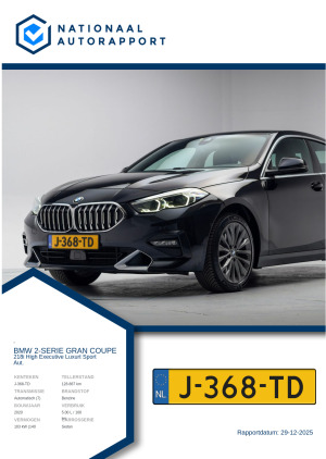 Afbeelding van het Nationaal Autorapport