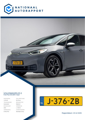 Afbeelding van het Nationaal Autorapport