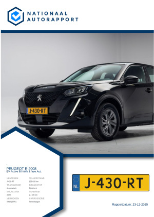 Afbeelding van het Nationaal Autorapport