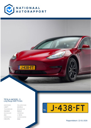 Afbeelding van het Nationaal Autorapport