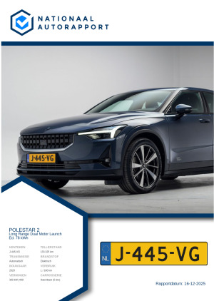 Afbeelding van het Nationaal Autorapport