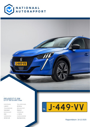 Afbeelding van het Nationaal Autorapport